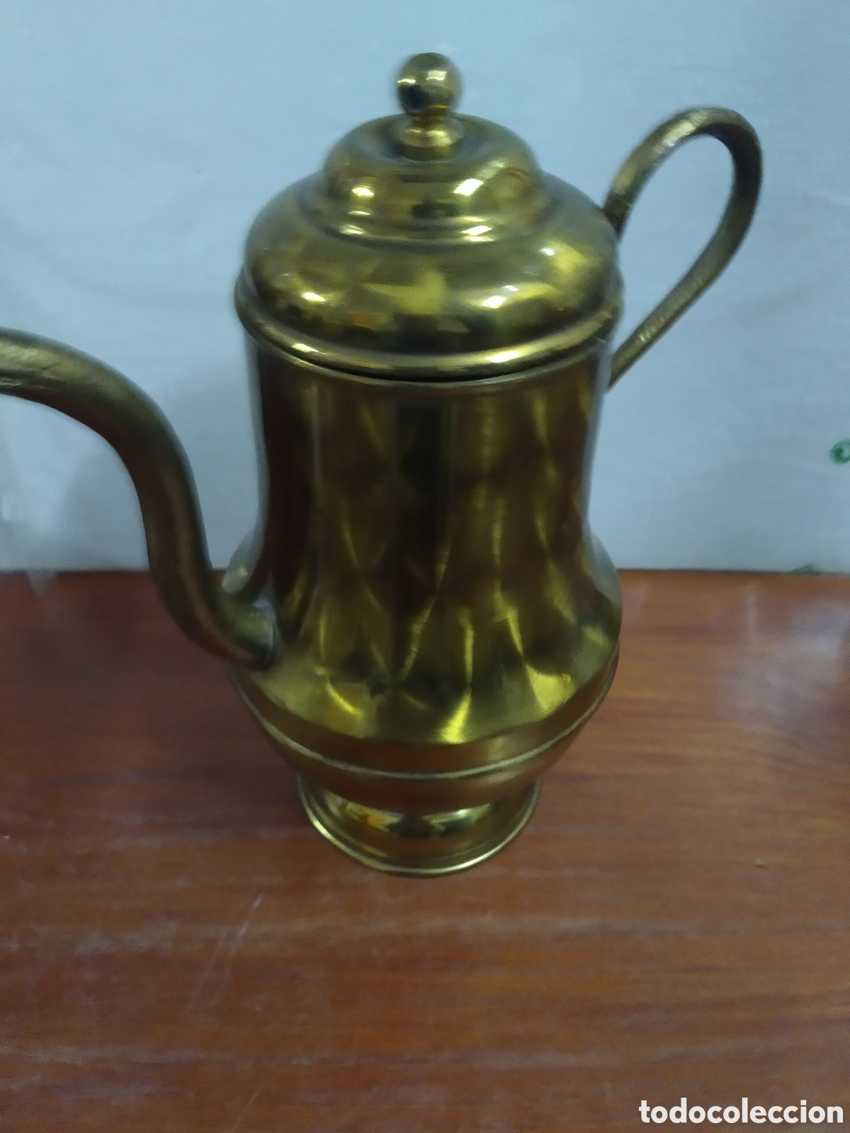 Vintage: JARRA TETERA CAFETERA DE LAT&Oacute;N - Foto 2