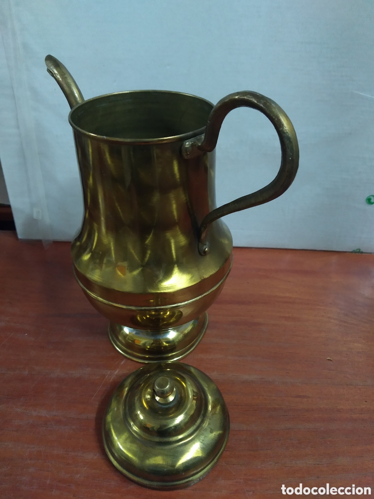 Vintage: JARRA TETERA CAFETERA DE LAT&Oacute;N - Foto 3