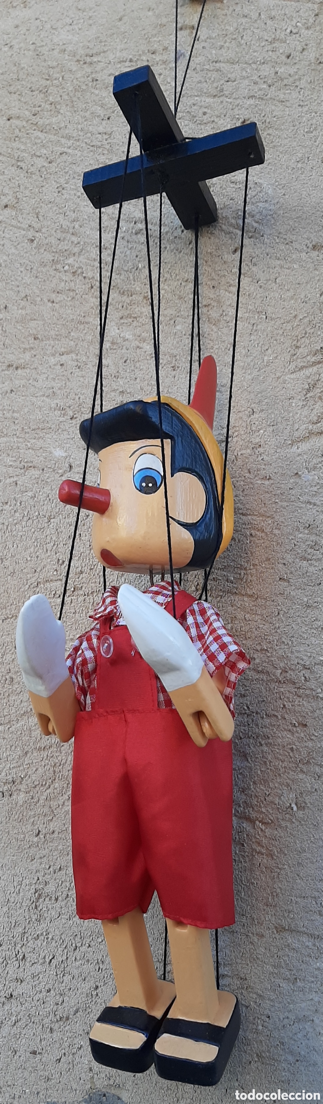 Vintage: Marioneta pinocho Madera con ropa - Foto 2