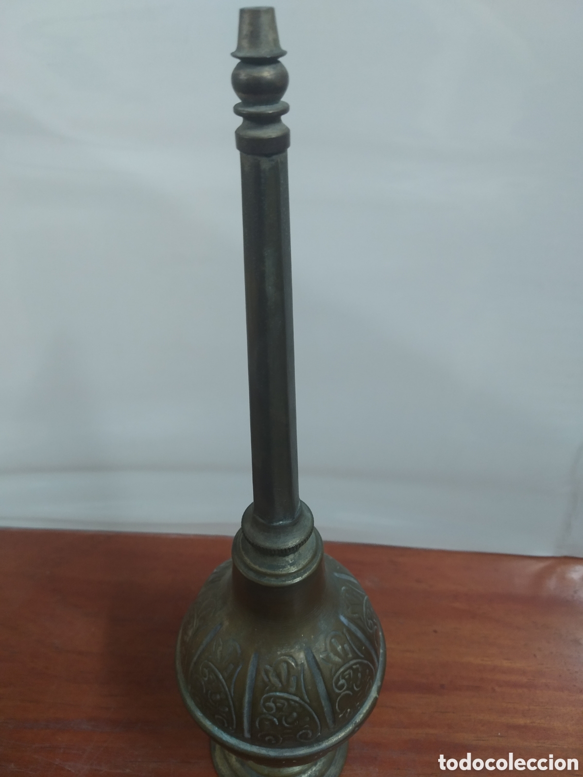 Vintage: PERFUMERO METAL MARRUECOS - Foto 3