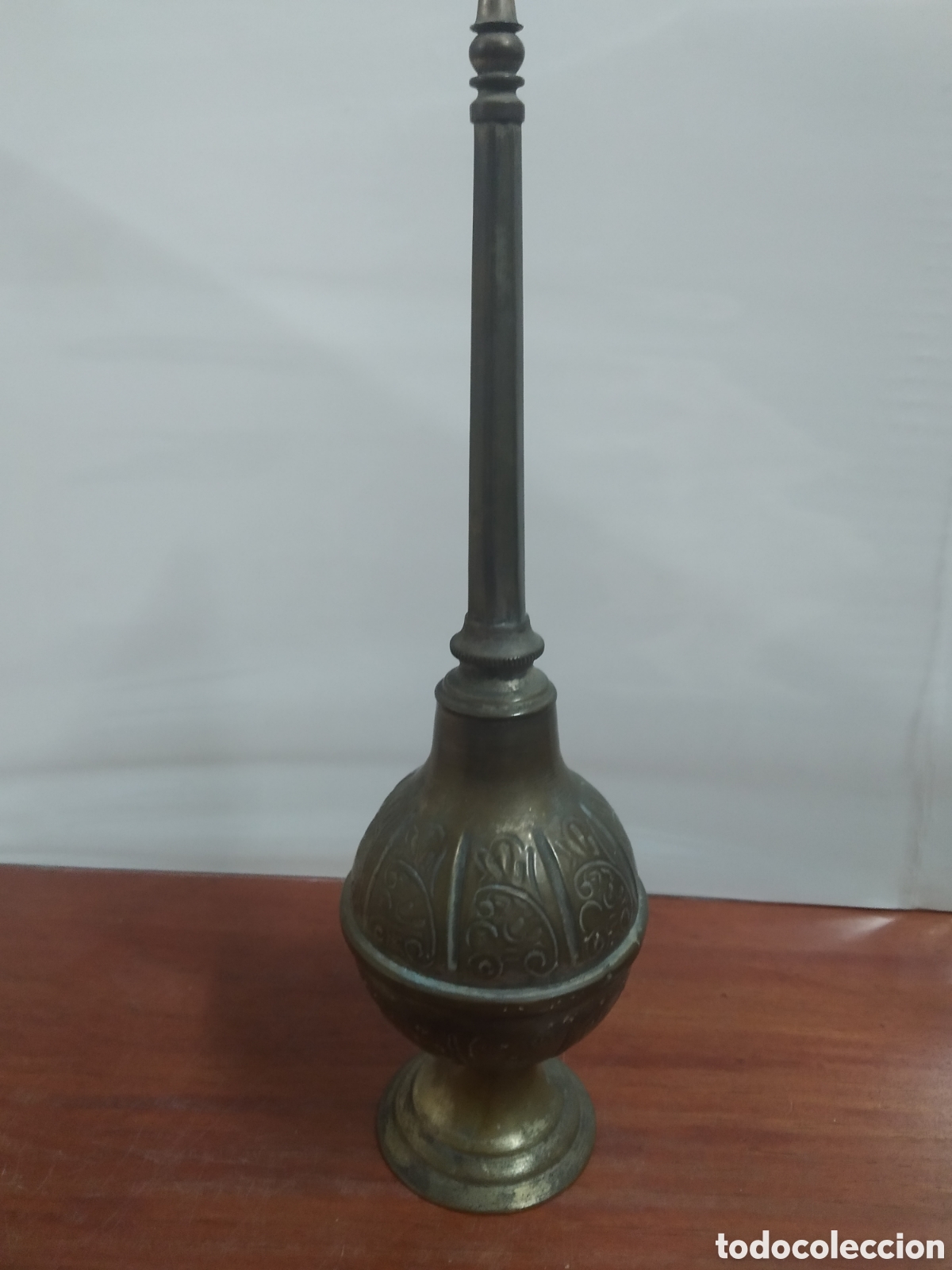 Vintage: PERFUMERO METAL MARRUECOS - Foto 1