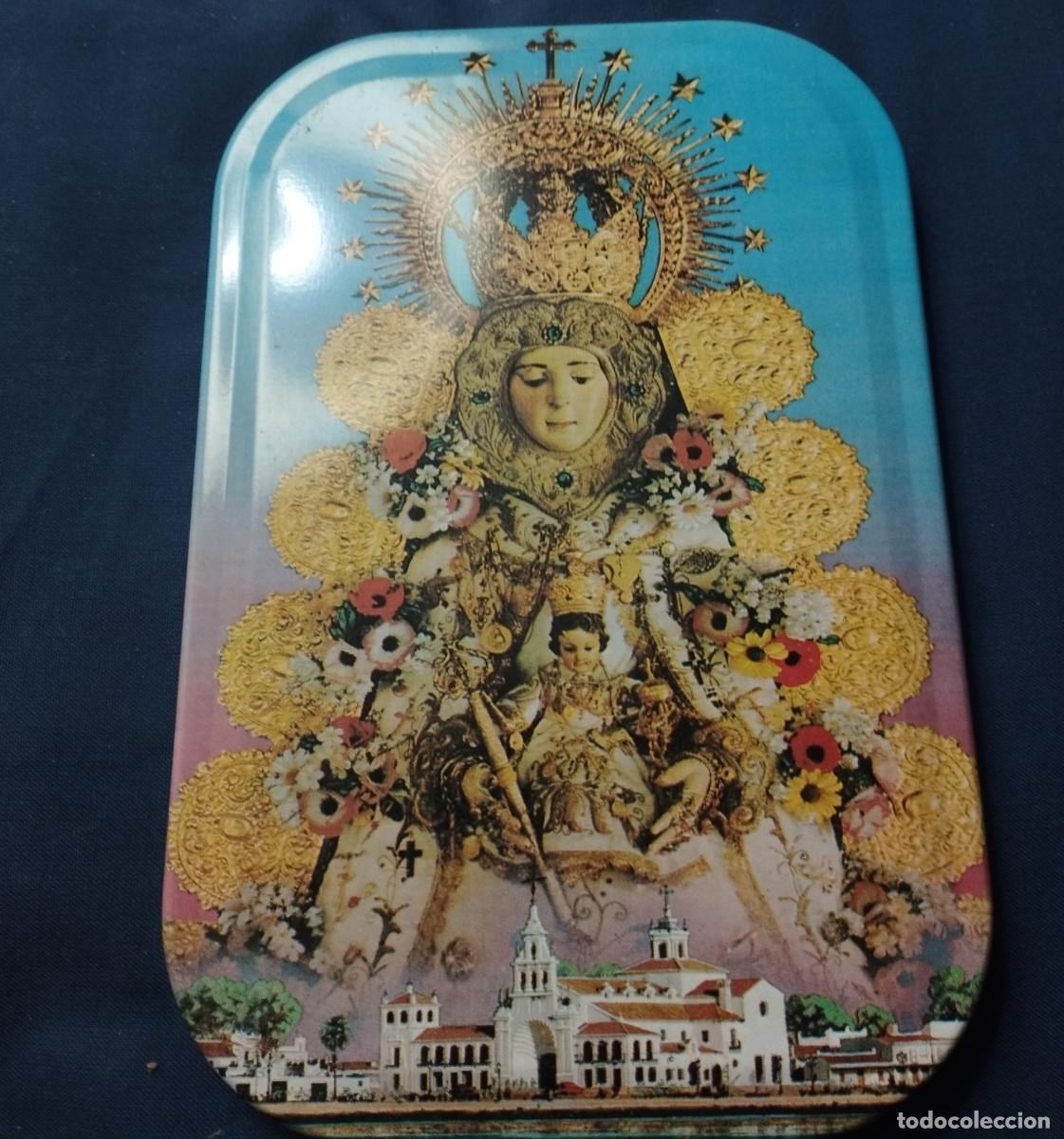 Vintage: Tapa de dulce de membrillo de la Virgen del Roc&iacute;o - Foto 1