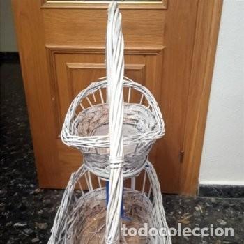 Vintage: Gran cesta de navidad de los a&ntilde;os 50 - Foto 2