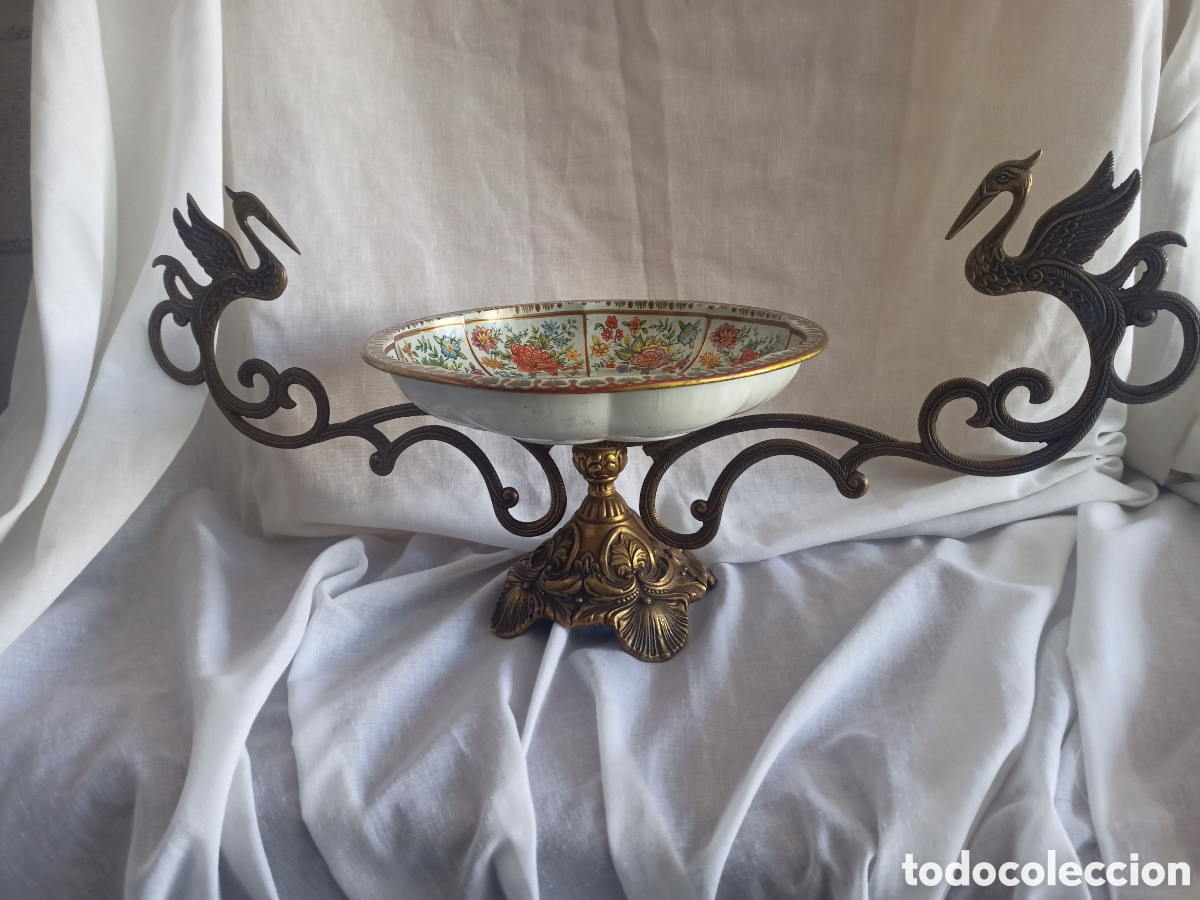 Vintage: Centro de Mesa de metal 60x20cm - Foto 2