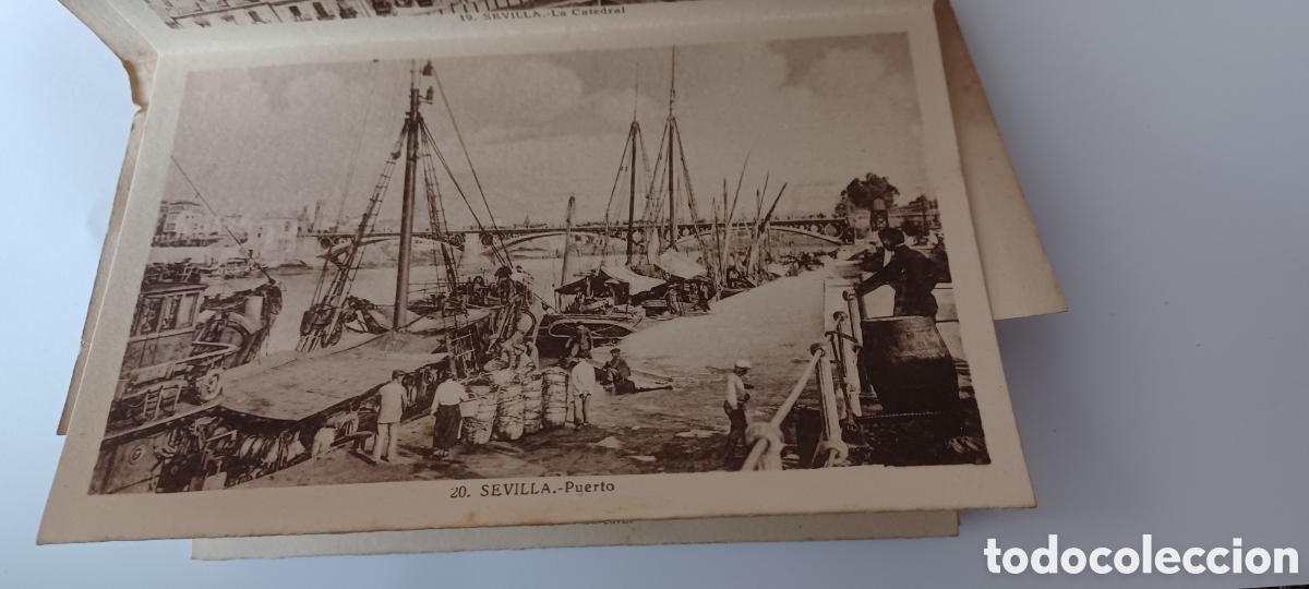 Vintage: Postais Antigos da Cidade de Sevilla - Foto 3