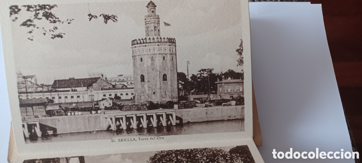 Vintage: Postais Antigos da Cidade de Sevilla - Foto 5
