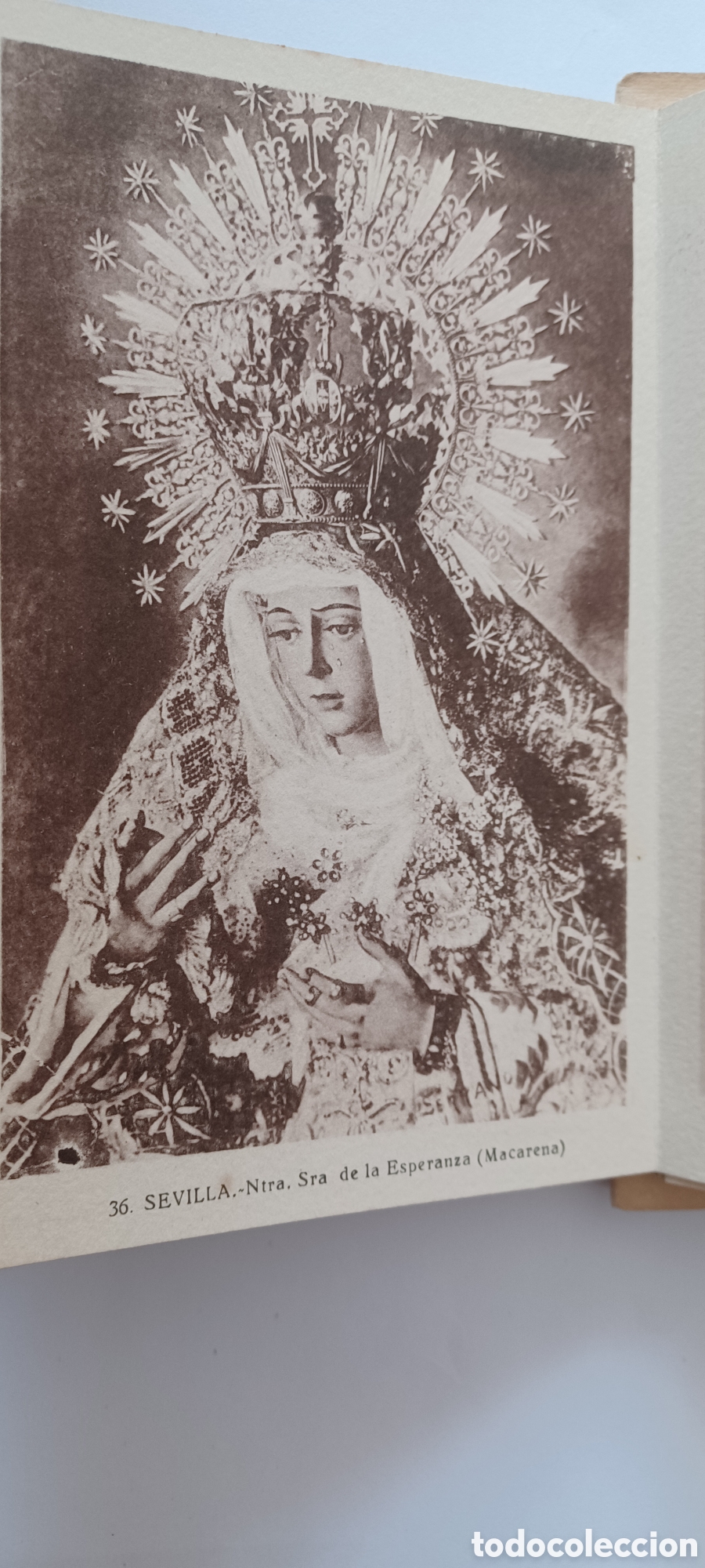 Vintage: Postais Antigos da Cidade de Sevilla - Foto 8