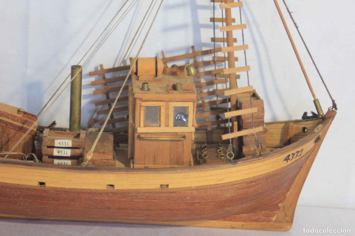 Vintage: MAQUETA BARCO A MOTOR - Foto 4