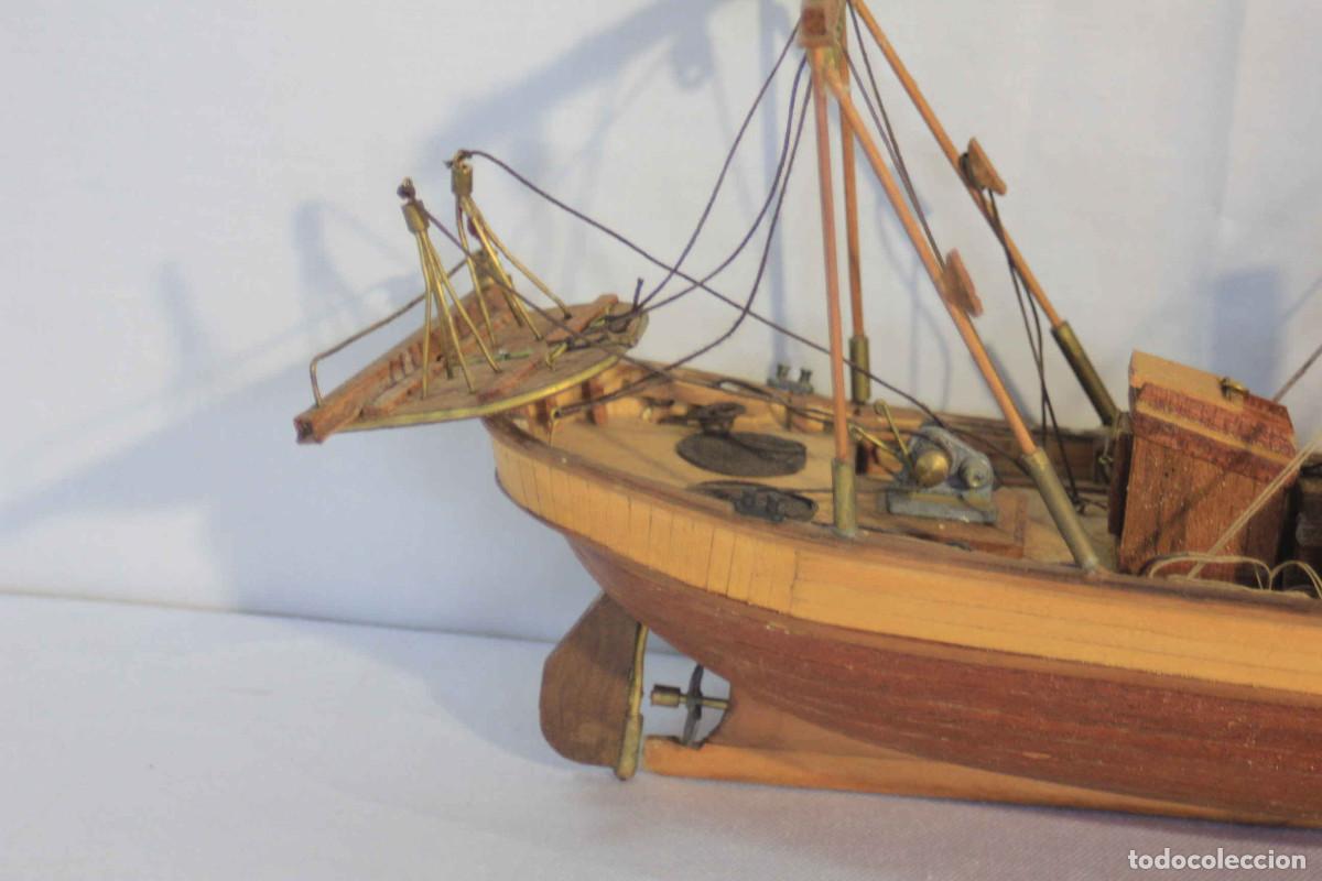 Vintage: MAQUETA BARCO A MOTOR - Foto 6