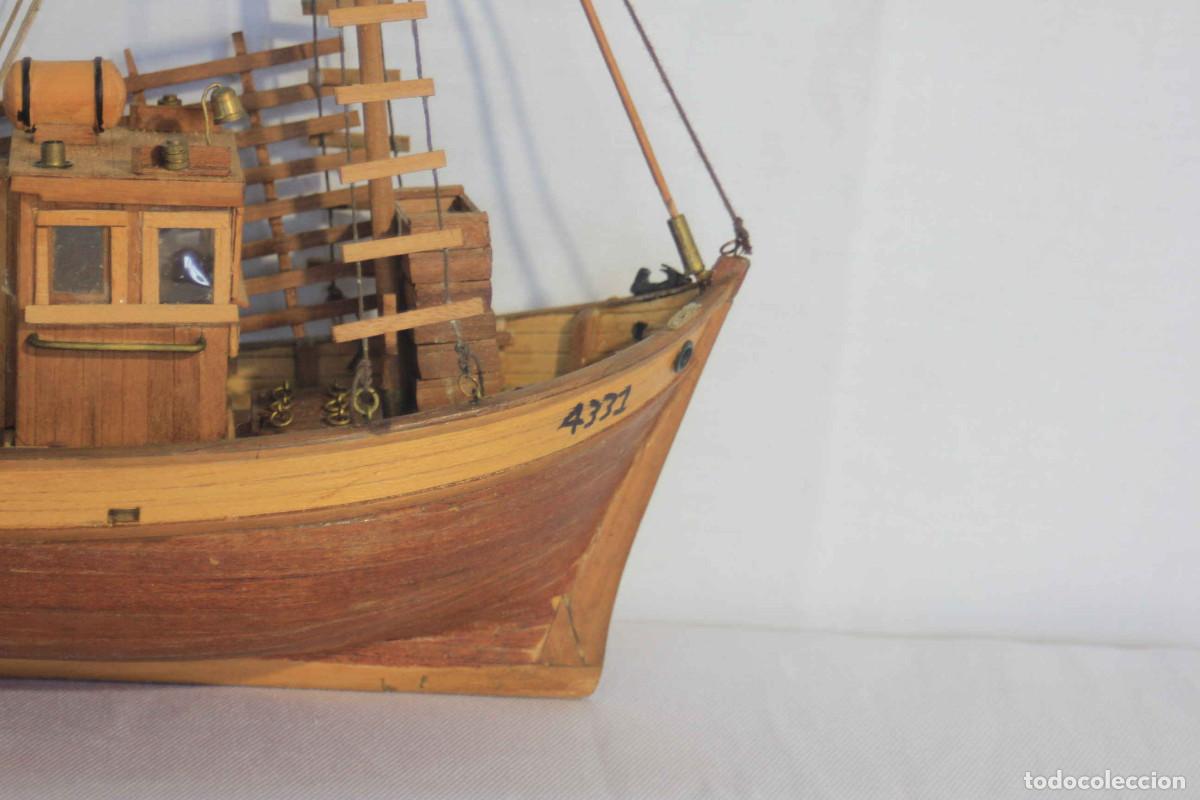 Vintage: MAQUETA BARCO A MOTOR - Foto 7