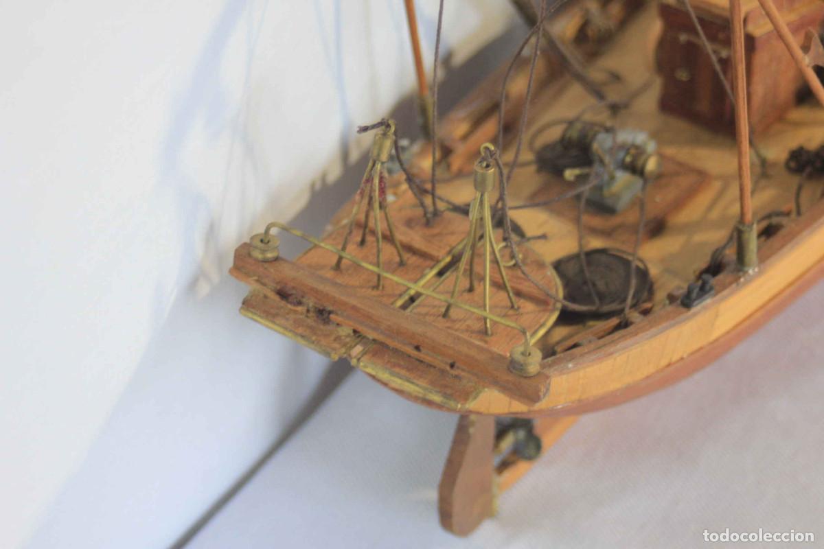 Vintage: MAQUETA BARCO A MOTOR - Foto 8