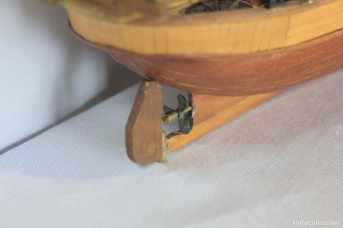 Vintage: MAQUETA BARCO A MOTOR - Foto 9