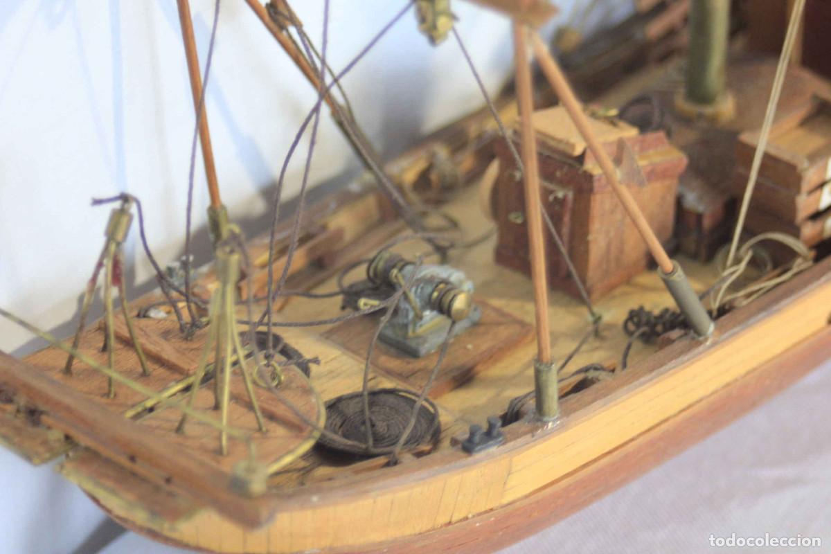 Vintage: MAQUETA BARCO A MOTOR - Foto 10