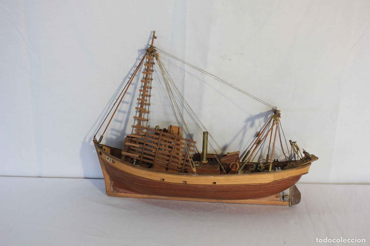 Vintage: MAQUETA BARCO A MOTOR - Foto 12