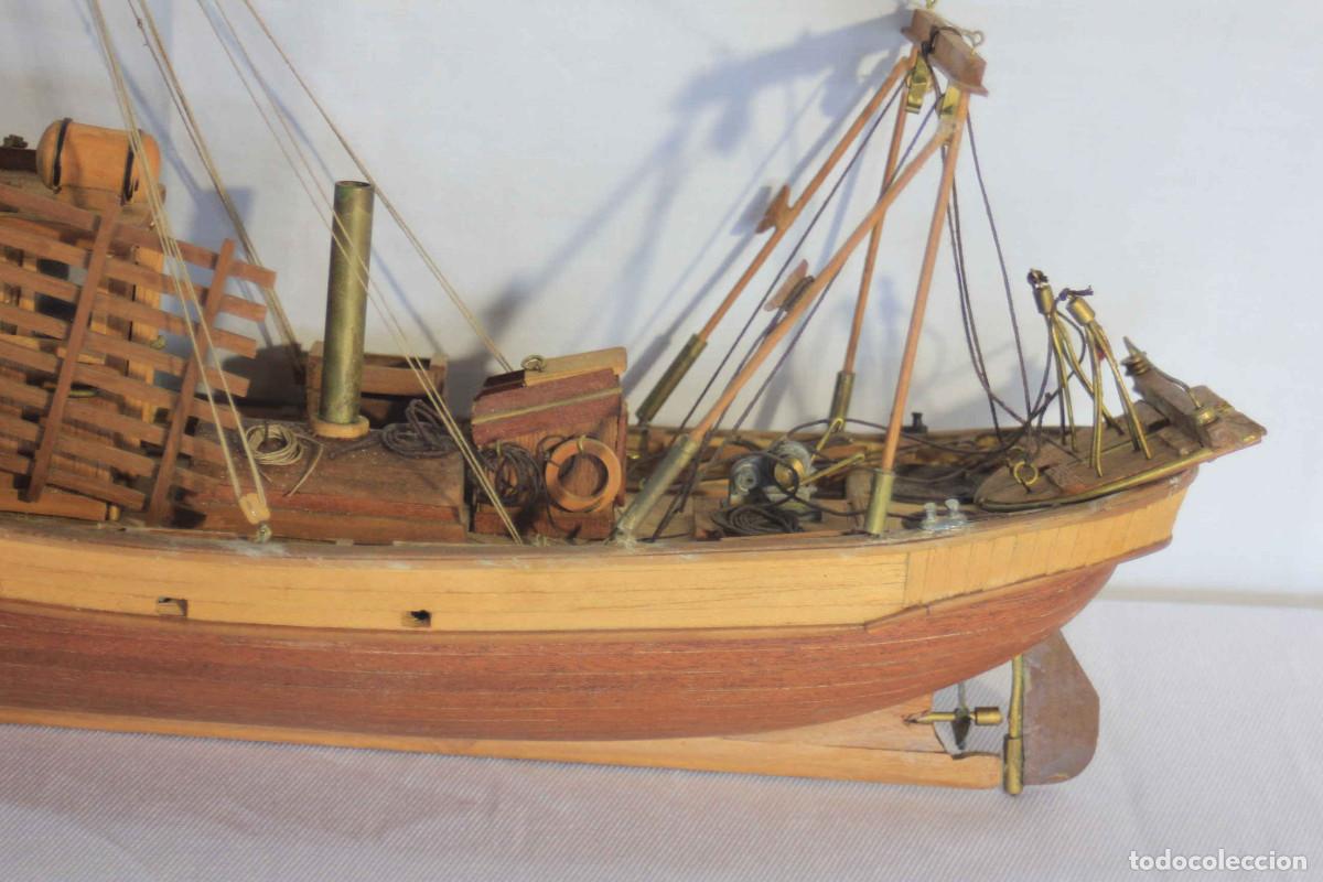 Vintage: MAQUETA BARCO A MOTOR - Foto 13