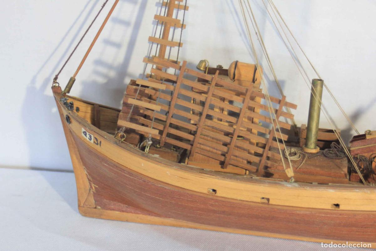 Vintage: MAQUETA BARCO A MOTOR - Foto 14