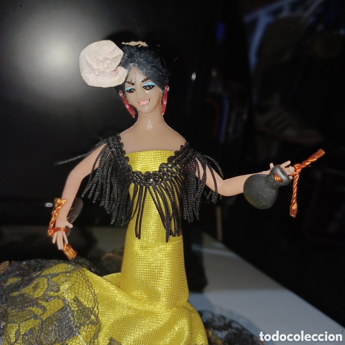 Vintage: Graciosa flamenca en pvc sin marca - Foto 2