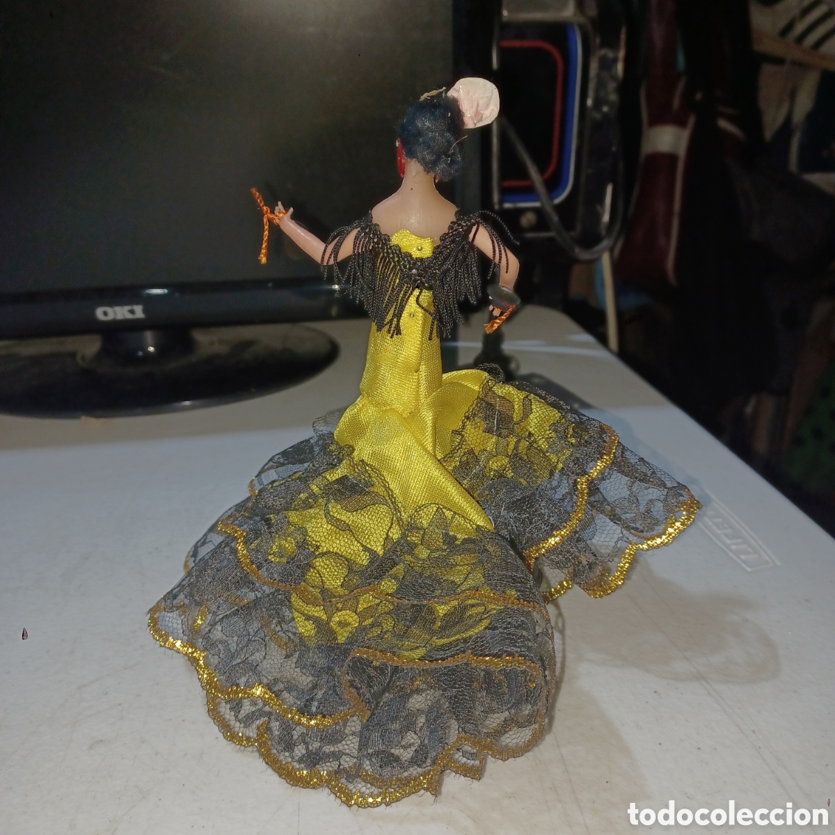 Vintage: Graciosa flamenca en pvc sin marca - Foto 3