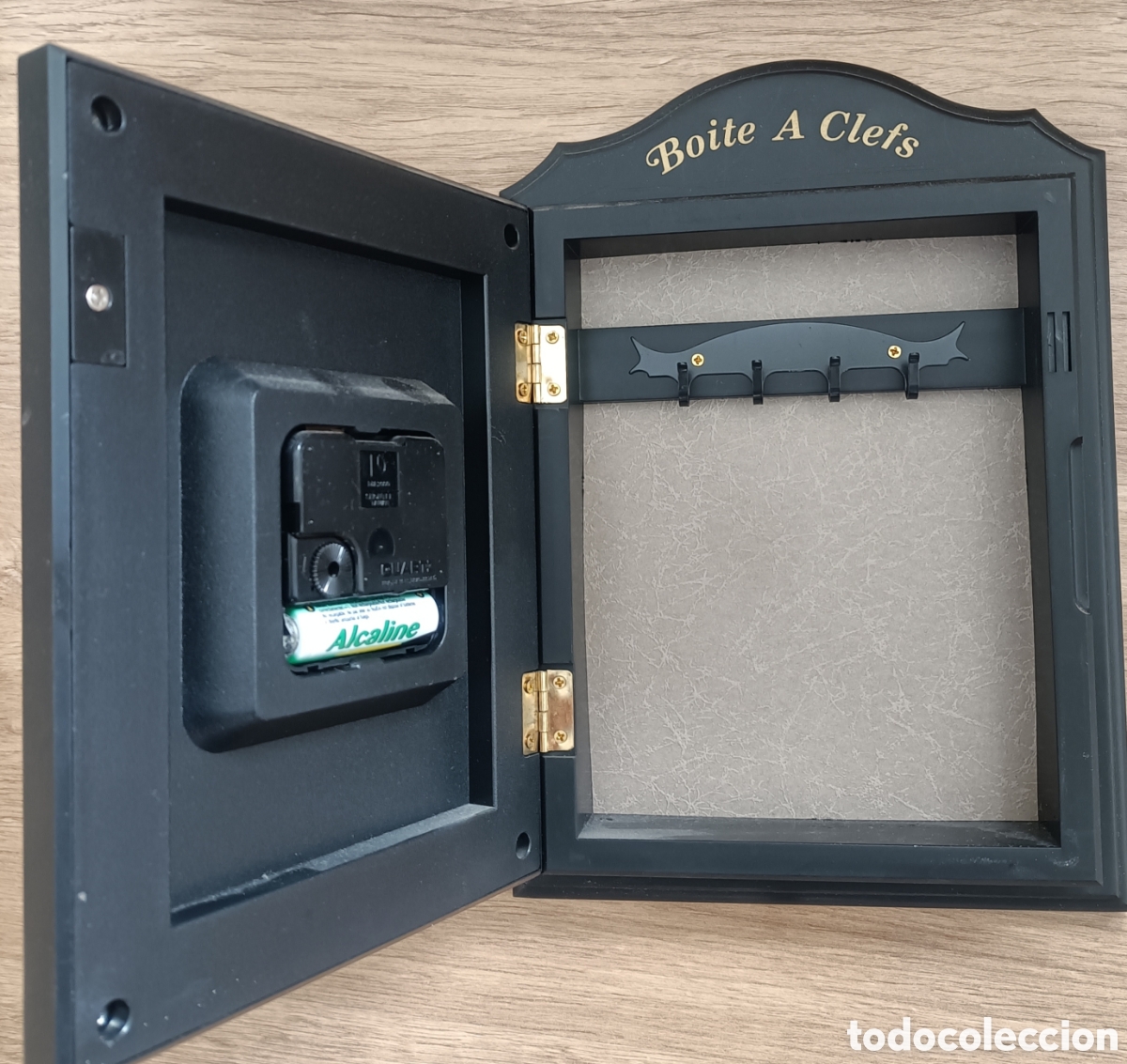 Vintage: Marco para llaves entrada con reloj - Foto 2