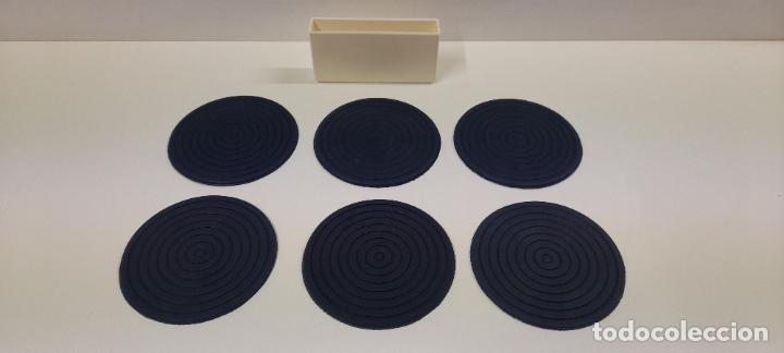 Vintage: ESTUCHE DE SEIS POSAVASOS . SEGUN FOTOS