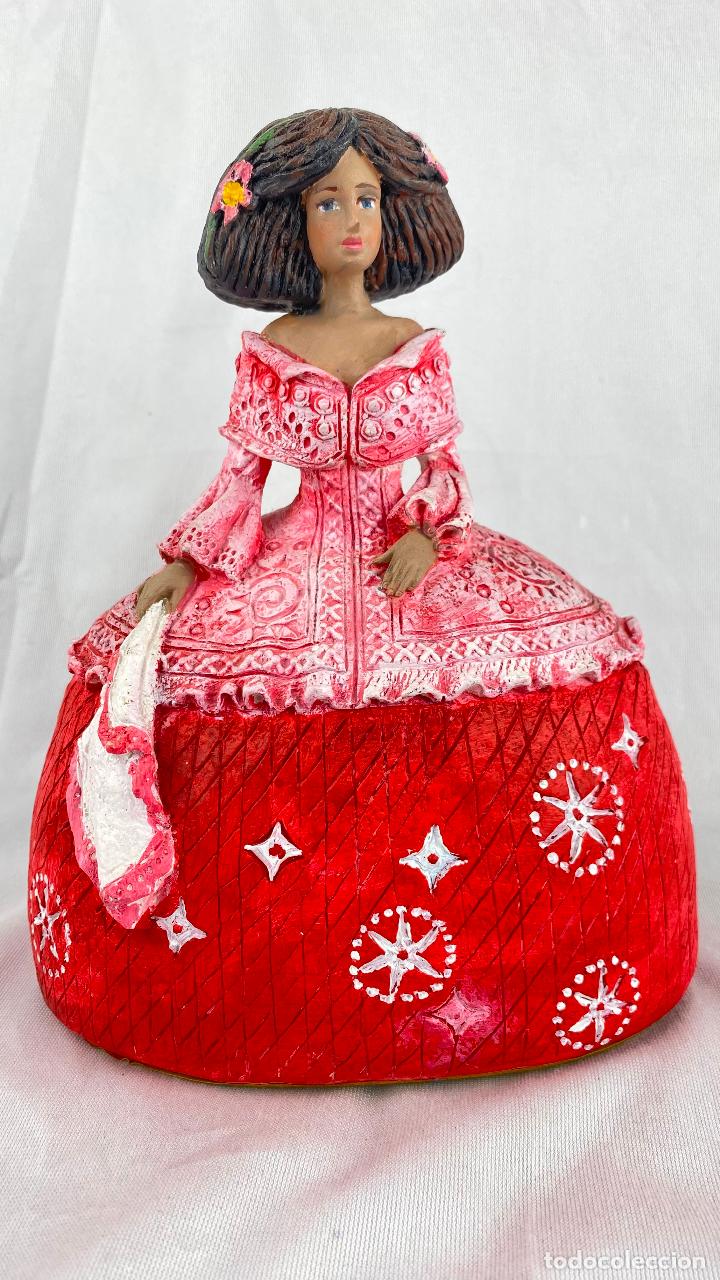 Vintage: Menina 22 cm de alto - Foto 1
