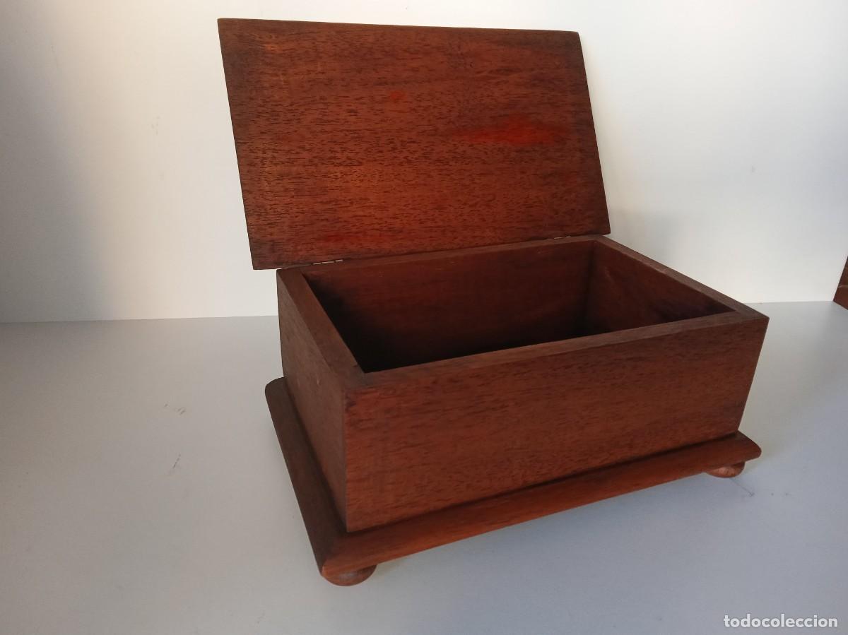 Vintage: Bonita caja de madera maciza - Foto 2