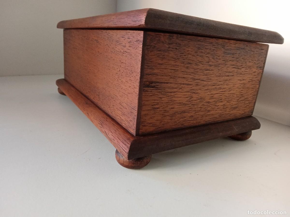 Vintage: Bonita caja de madera maciza - Foto 3