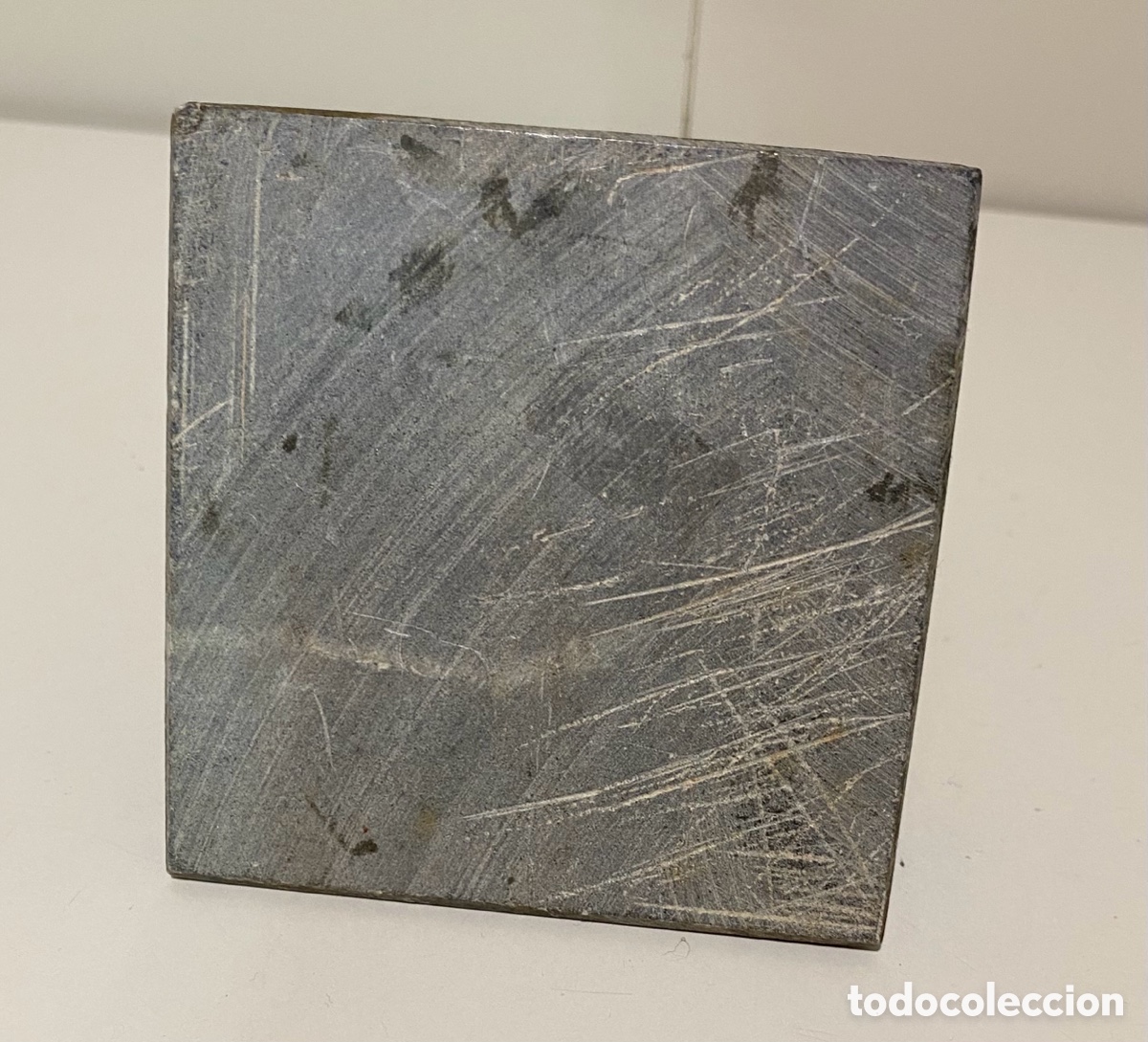 Vintage: Pisapapeles pir&aacute;mide de piedra - Foto 4