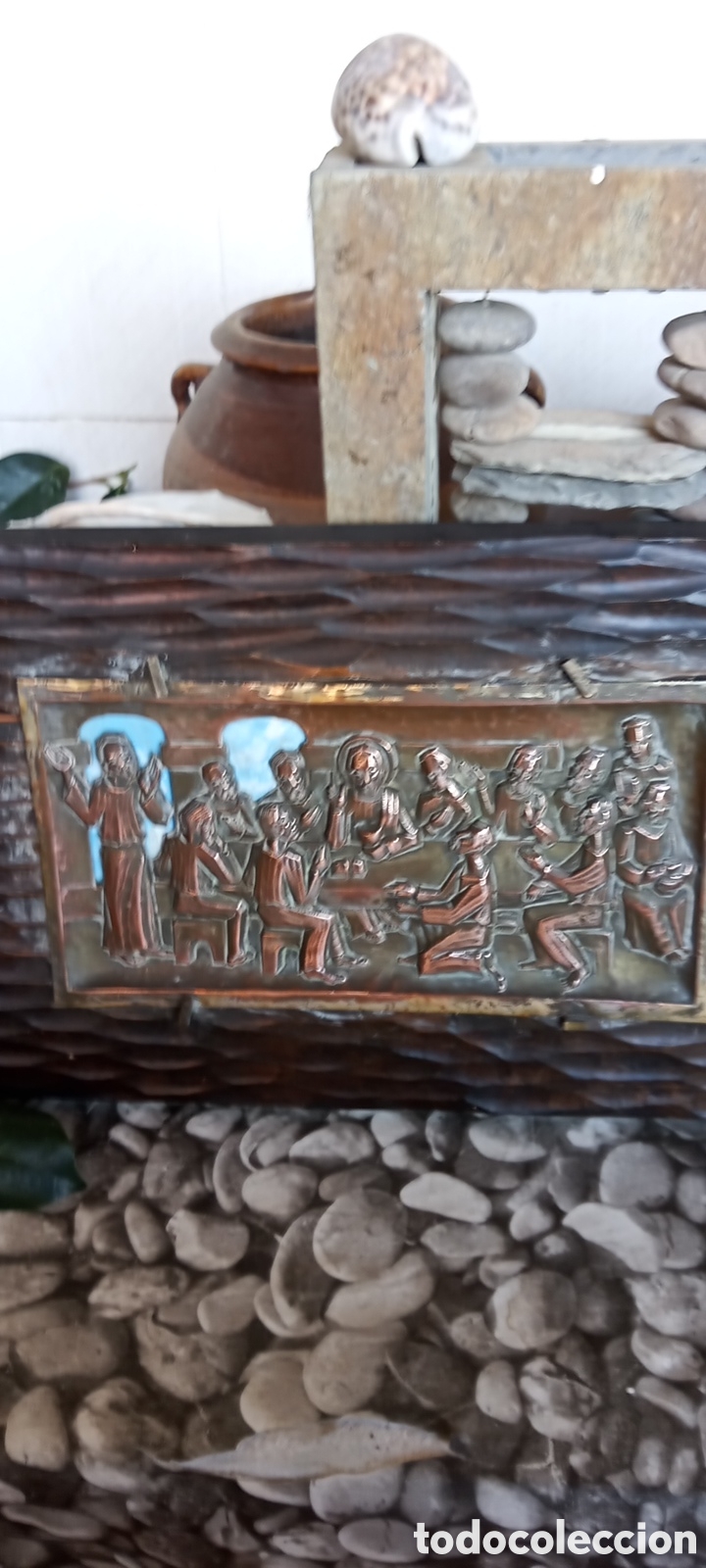 Vintage: Retablo &Uacute;ltima Cena Jes&uacute;s - Foto 2