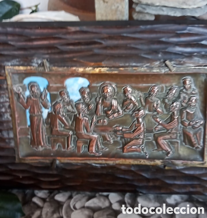 Vintage: Retablo &Uacute;ltima Cena Jes&uacute;s - Foto 3