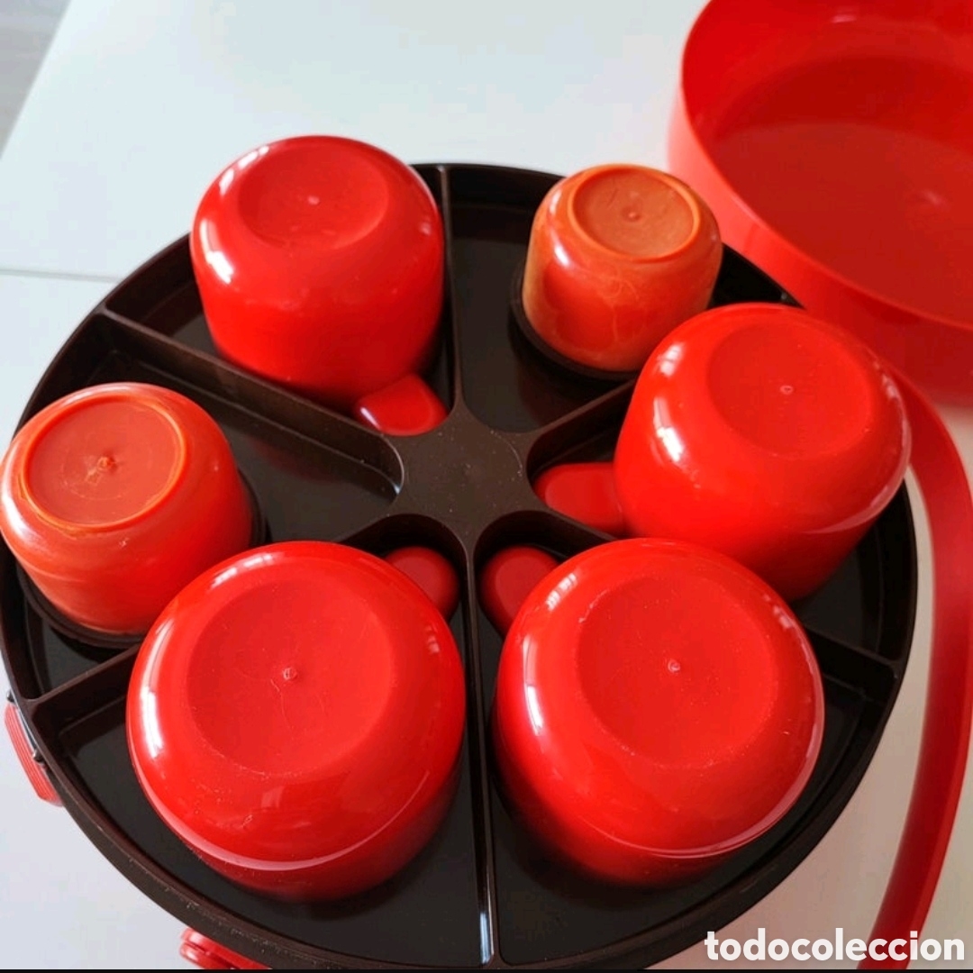 Vintage: Antiguo Camping Set Luran Basf 4 servicios - Foto 7