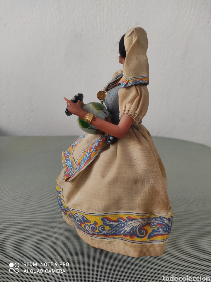 Vintage: Mu&ntilde;eca antigua de Mar&iacute;n 22 cm - Foto 4