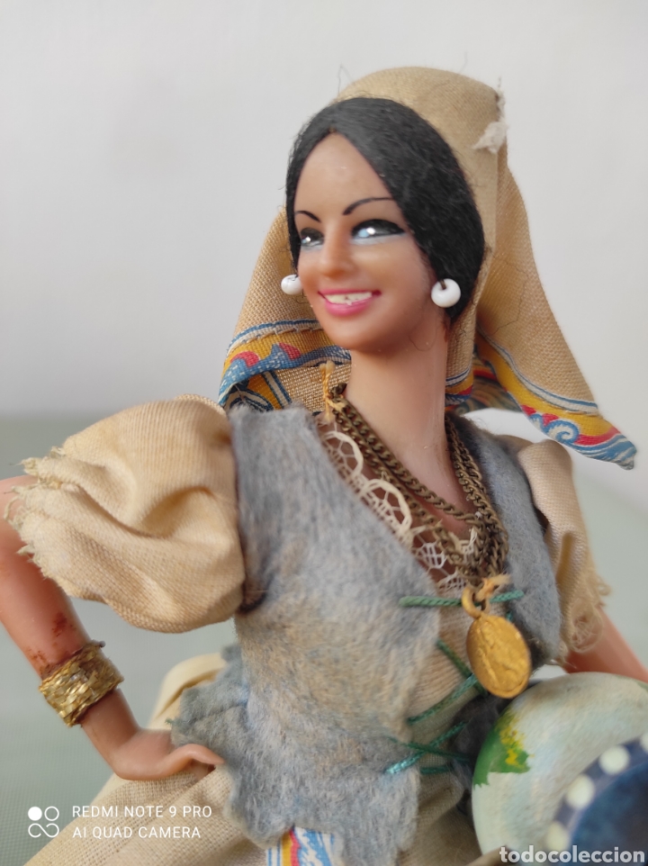 Vintage: Mu&ntilde;eca antigua de Mar&iacute;n 22 cm - Foto 7