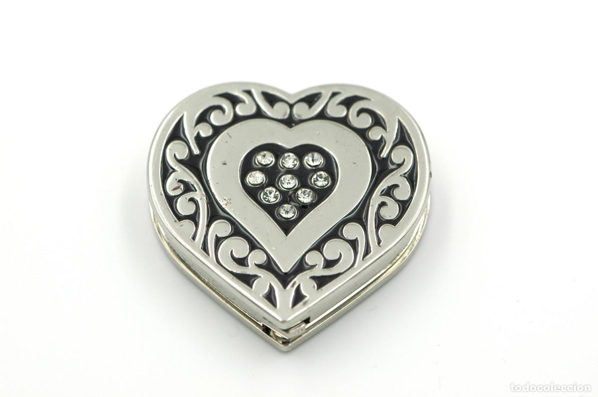 Vintage: Cuelga bolso metal coraz&oacute;n - Foto 2