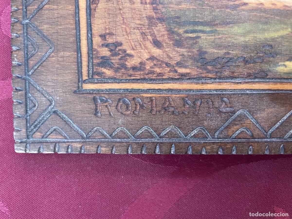 Vintage: Cuadro sobre madera - Foto 4