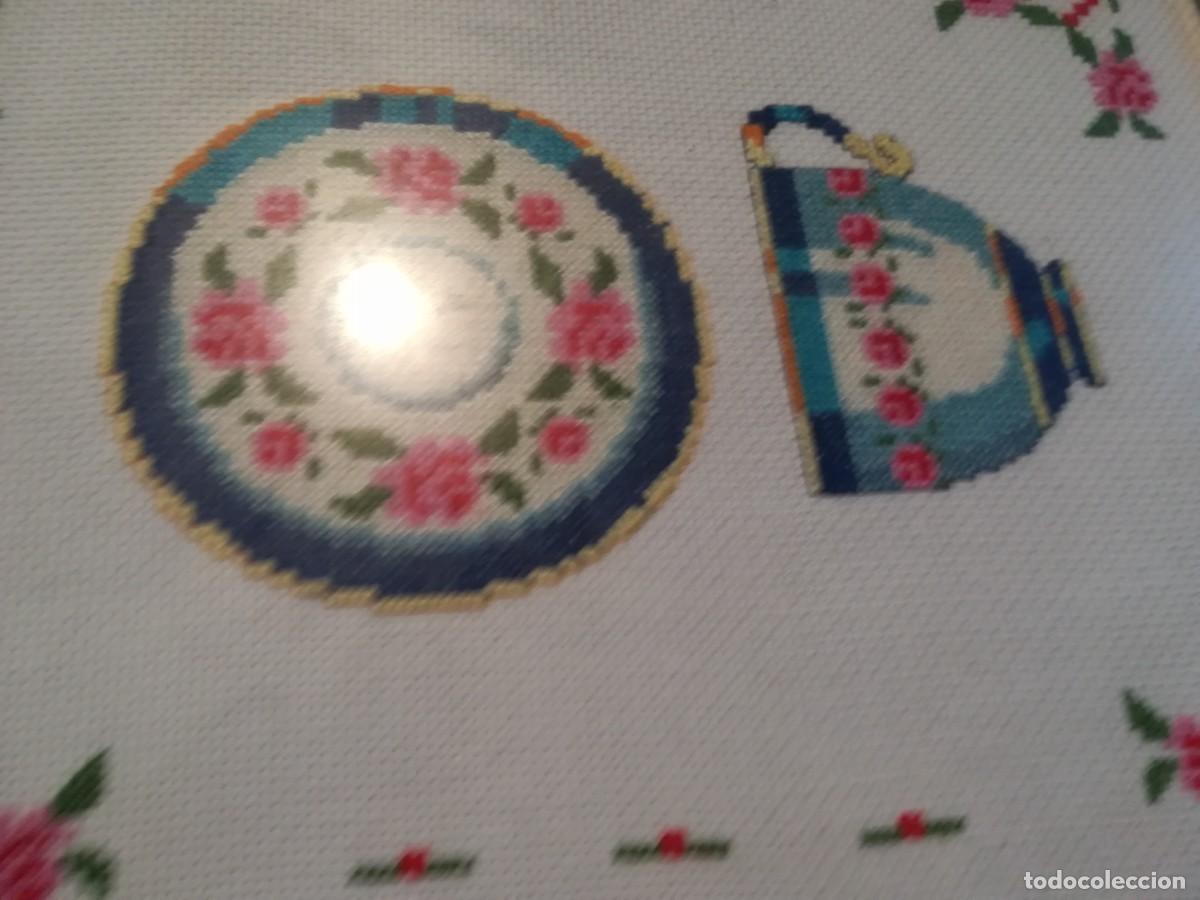 Vintage: MARCO 33X28 ARTESANIA TEXTIL - Foto 3