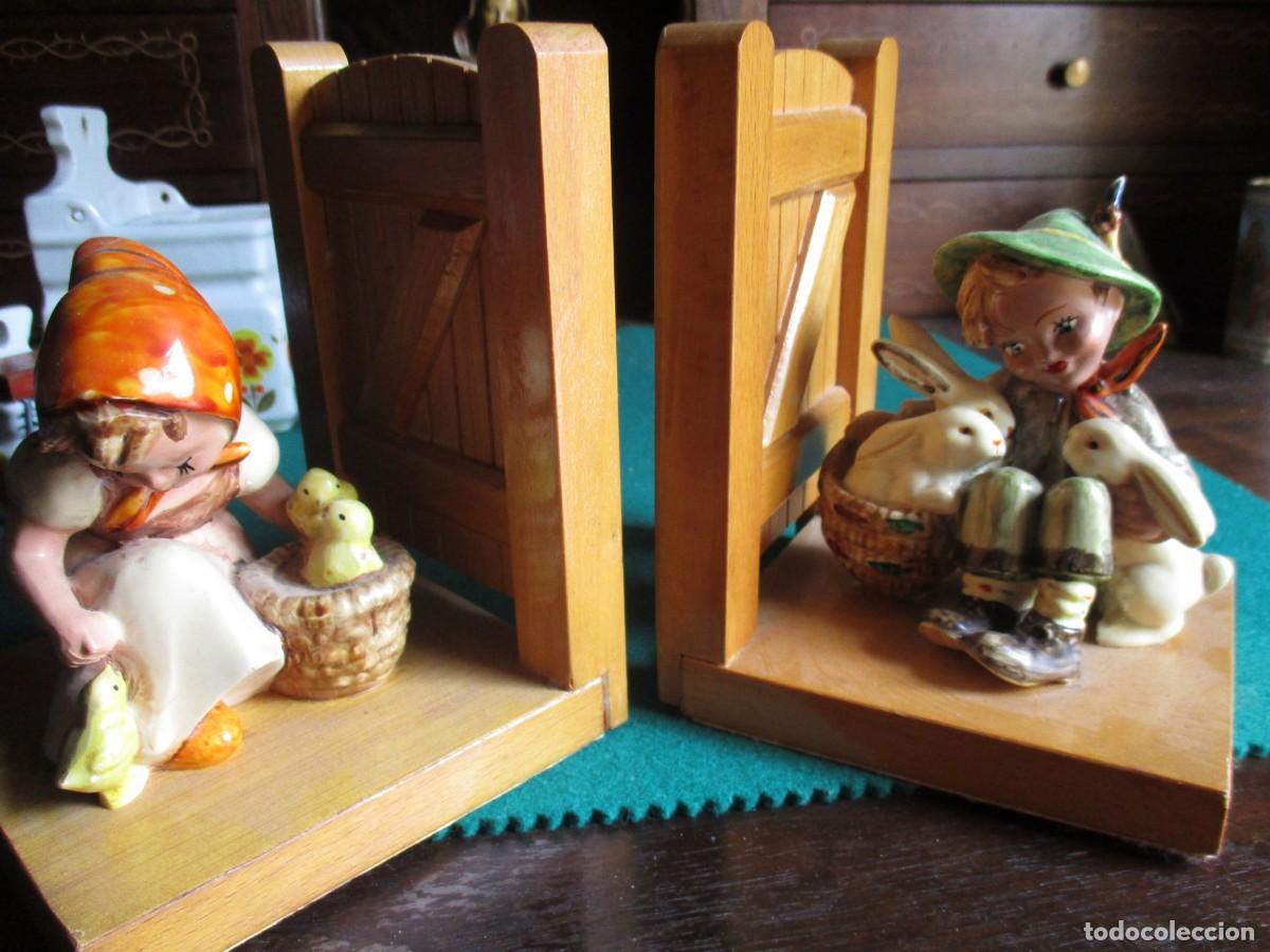 Vintage: sujeta libros - Foto 1