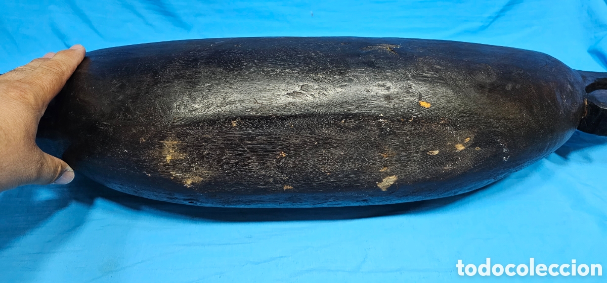 Vintage: BONITO CENTRO DE MESA EN MADERA TALLADA. GRAN TAMA&Ntilde;O - Foto 18