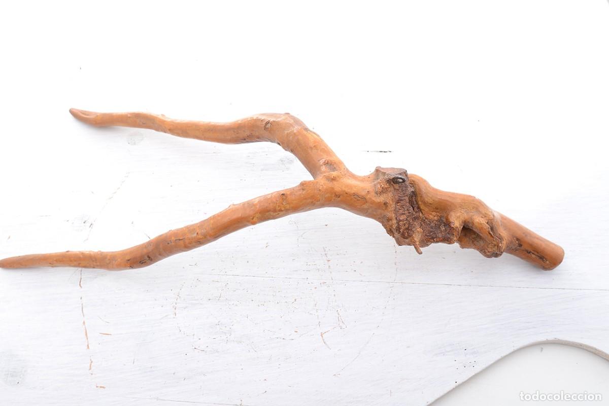 Vintage: Tronco de madera natural para colgar a la pared - Foto 3