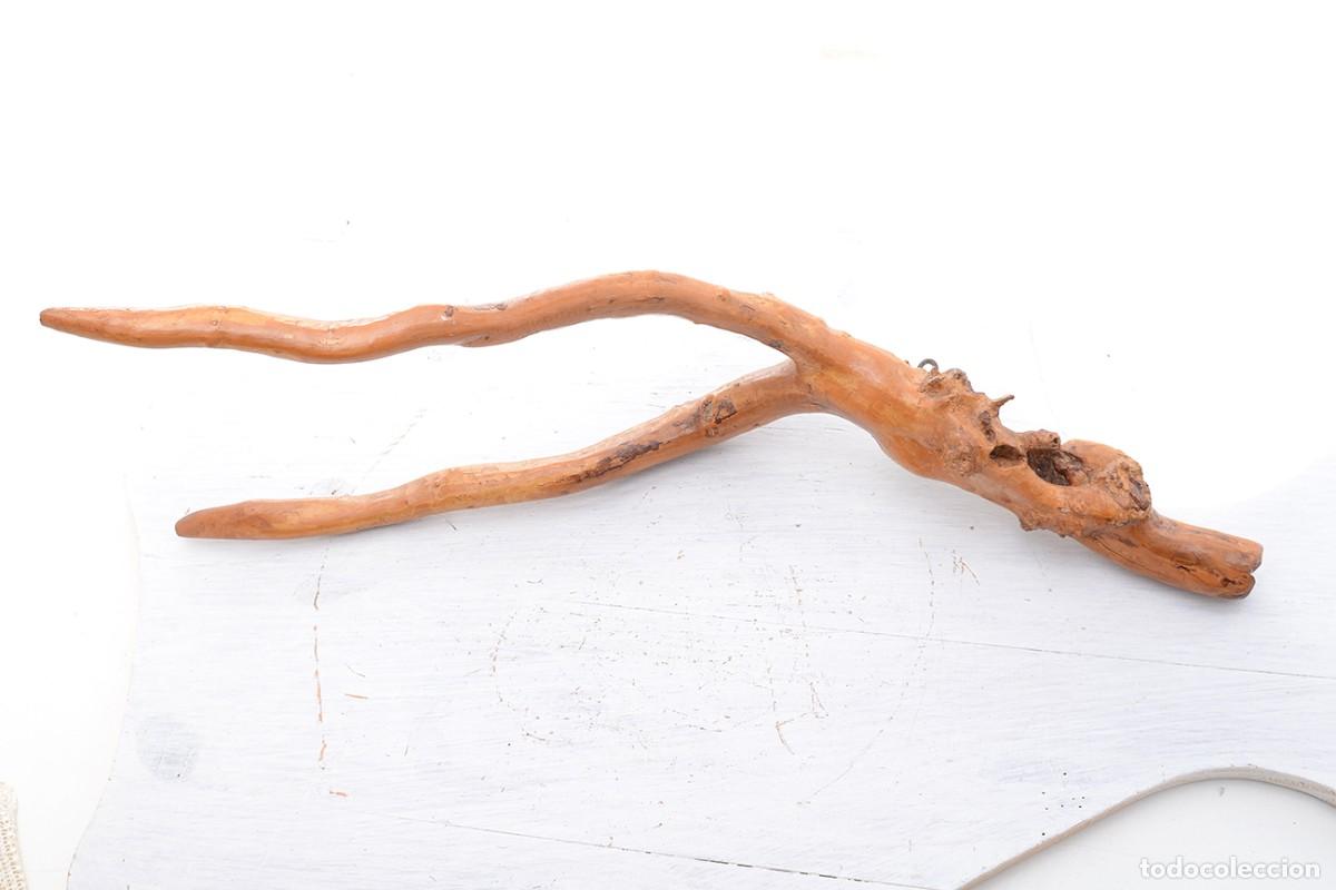 Vintage: Tronco de madera natural para colgar a la pared - Foto 4