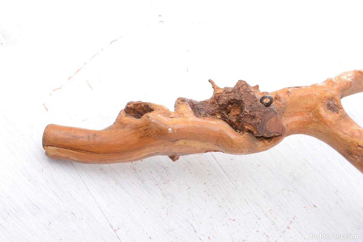 Vintage: Tronco de madera natural para colgar a la pared - Foto 7
