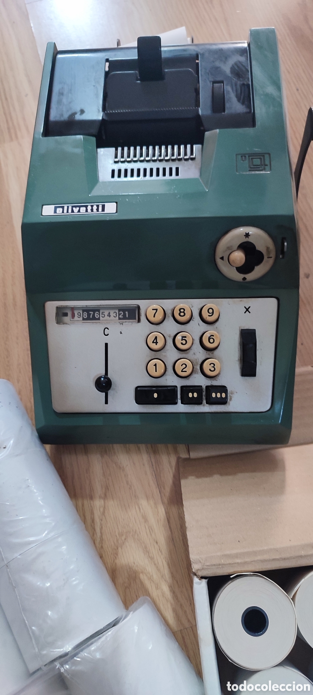 Vintage: CALCULADORA ANTIGUA OLIVETTI - Foto 5
