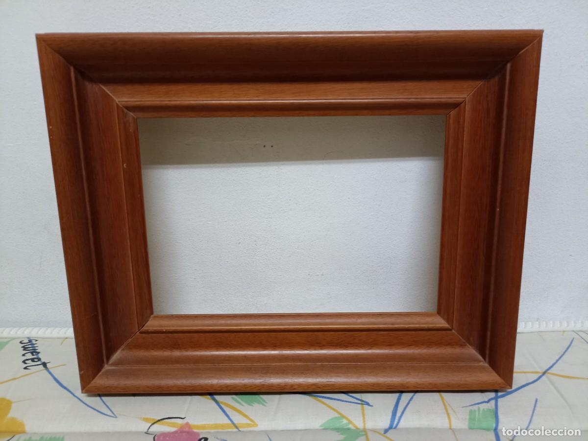 Vintage: Marco de madera 38x30 cm. Para cuadro de 19,5x 27 cm. Muy nuevo