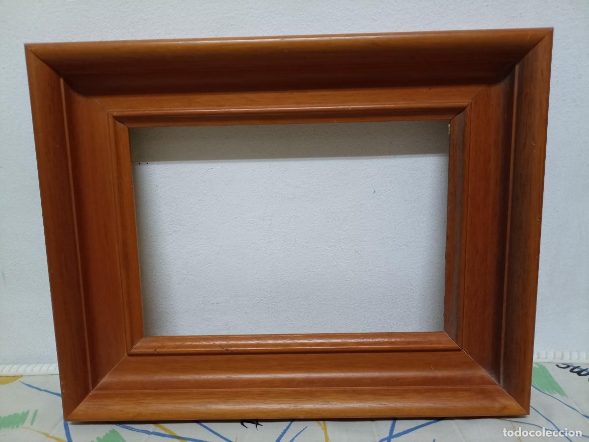 Vintage: Marco de madera 38x30 cm. Para cuadro de 19,5x 27 cm. Muy nuevo