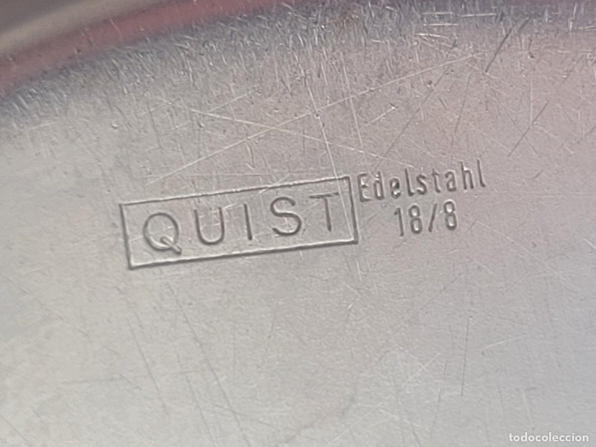 Vintage: Cuenco - escudilla plateada, Quist Edelstahl, 18/8 - Foto 5