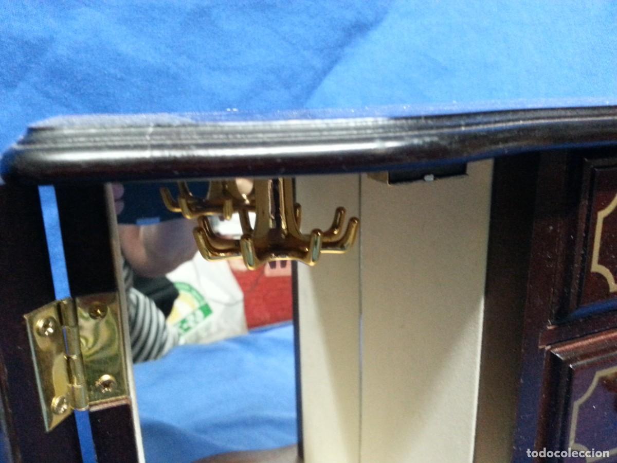 Vintage: MUEBLE JOYERO CON CAJONES DE MADERA - Foto 2
