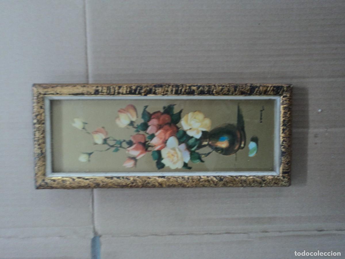 Vintage: Cuadro flores vitand - Foto 1