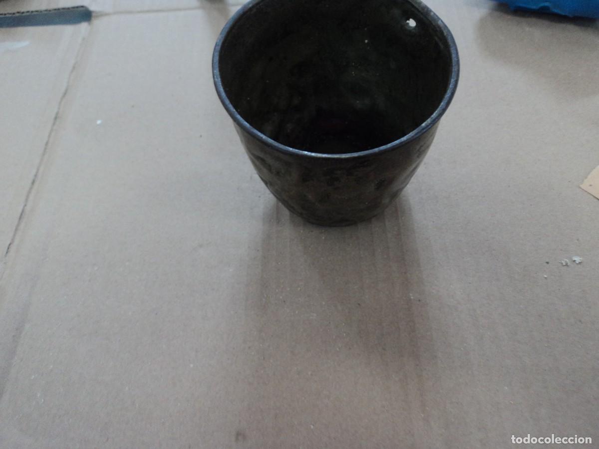 Vintage: vaso antiguo metal