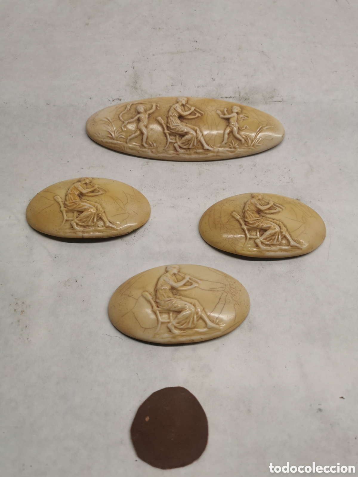 Vintage: 4 plafones resina