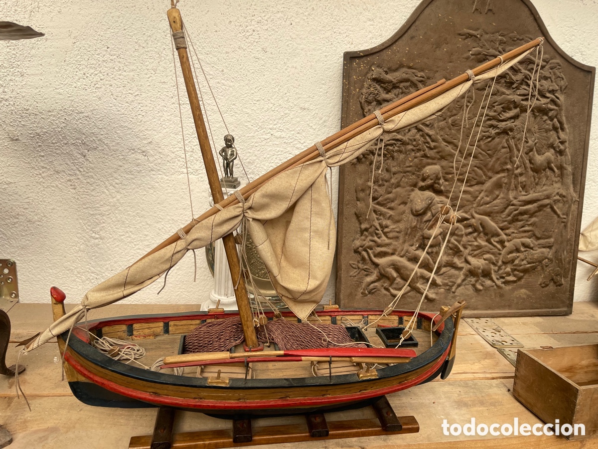 Vintage: Barco de madera en buen estado - Foto 2